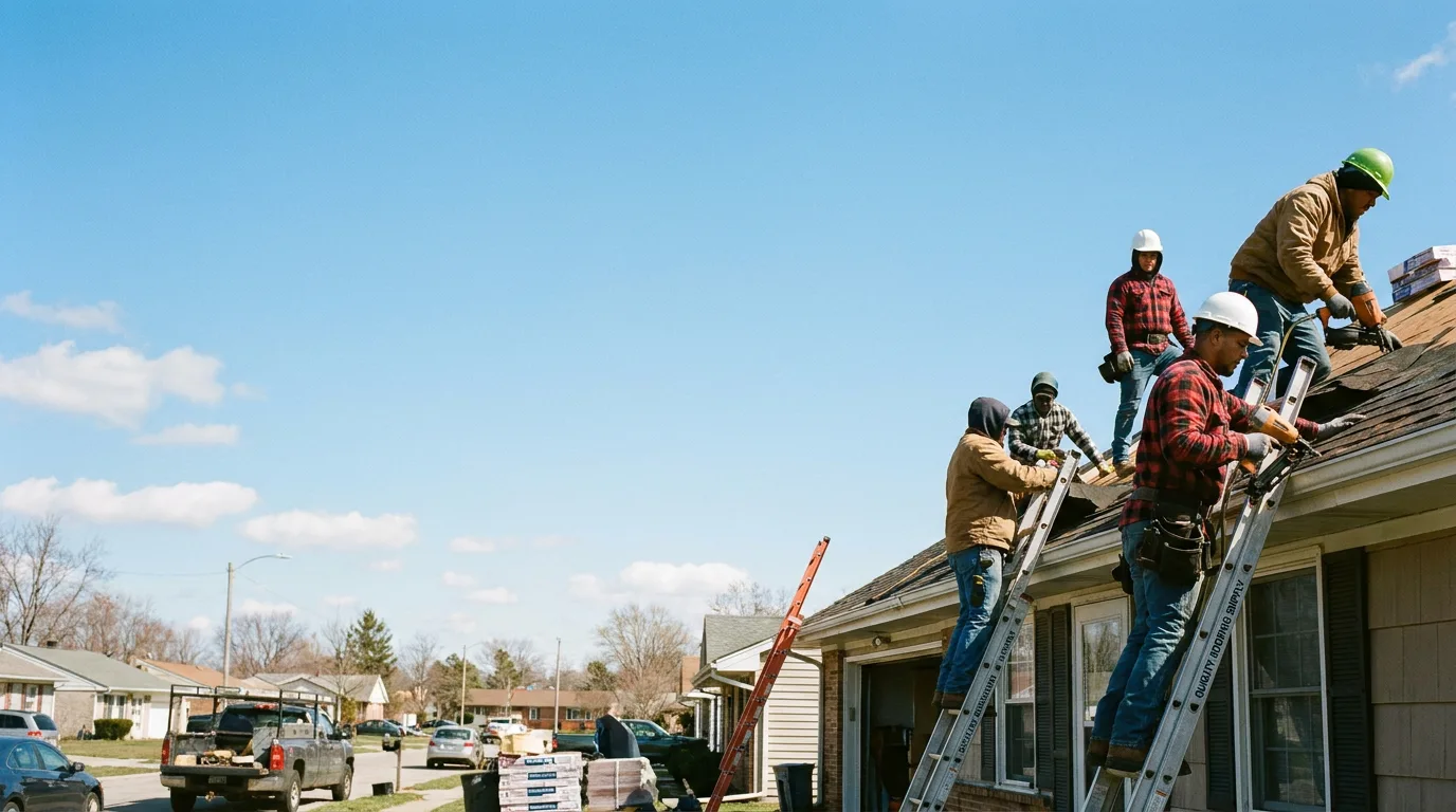 Roofing in Brooklyn, MI near me